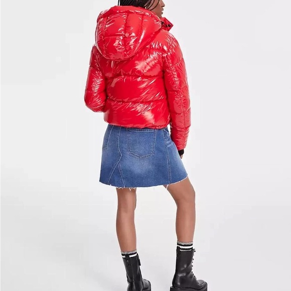 Red Puffer Jacket - Picture 2 of 4